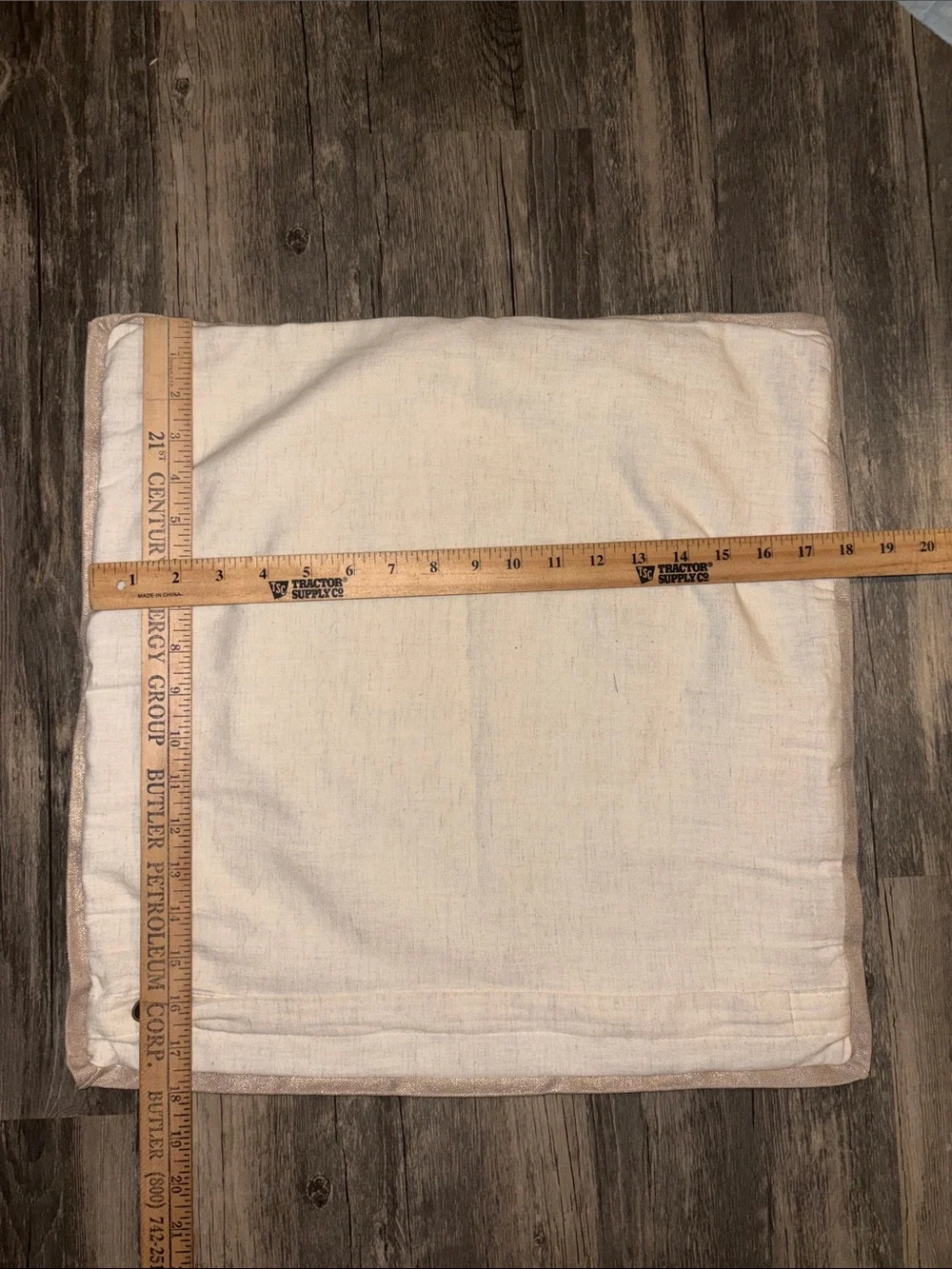 Discontinued Pier one beaded throw pillow cover